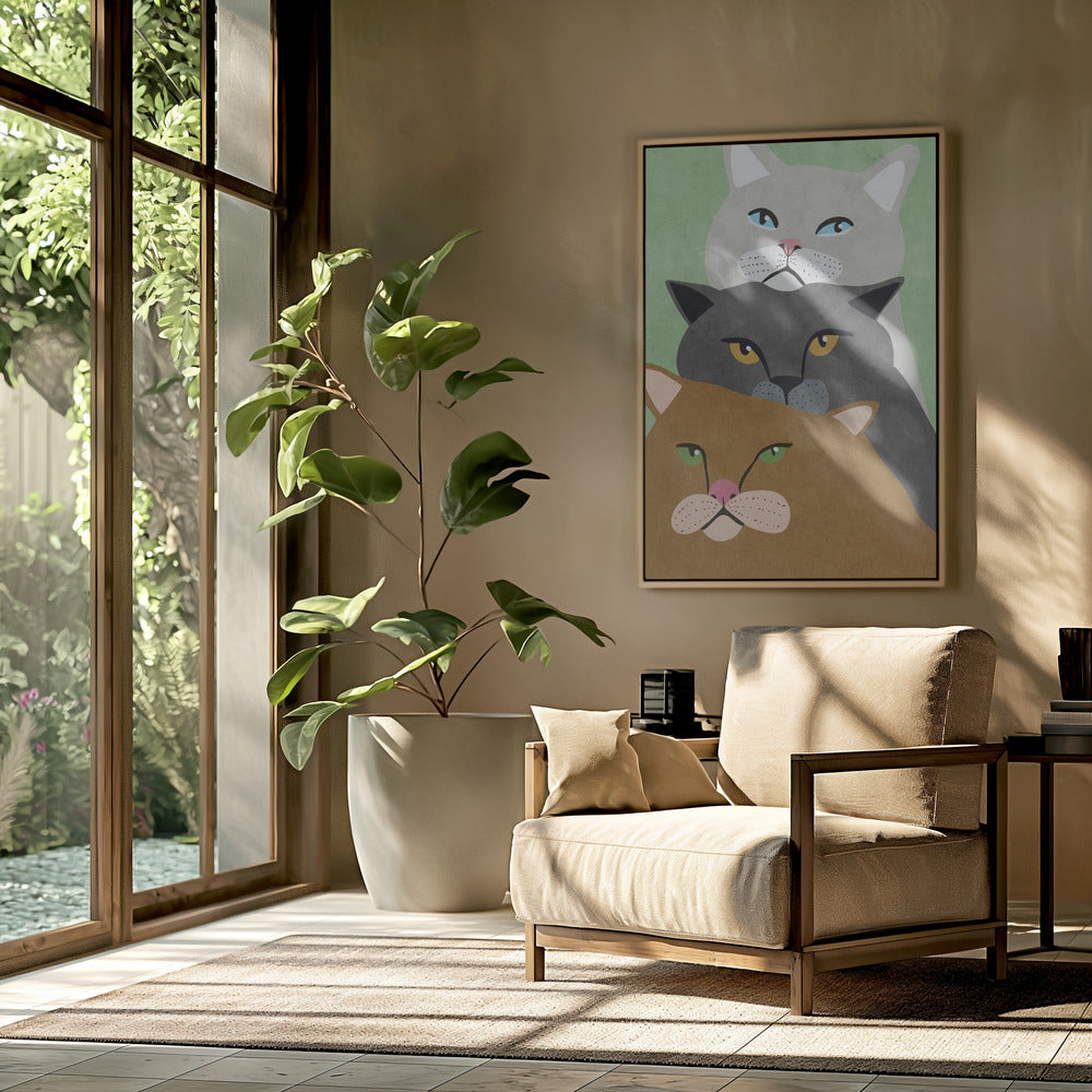 Katzentrio | Poster