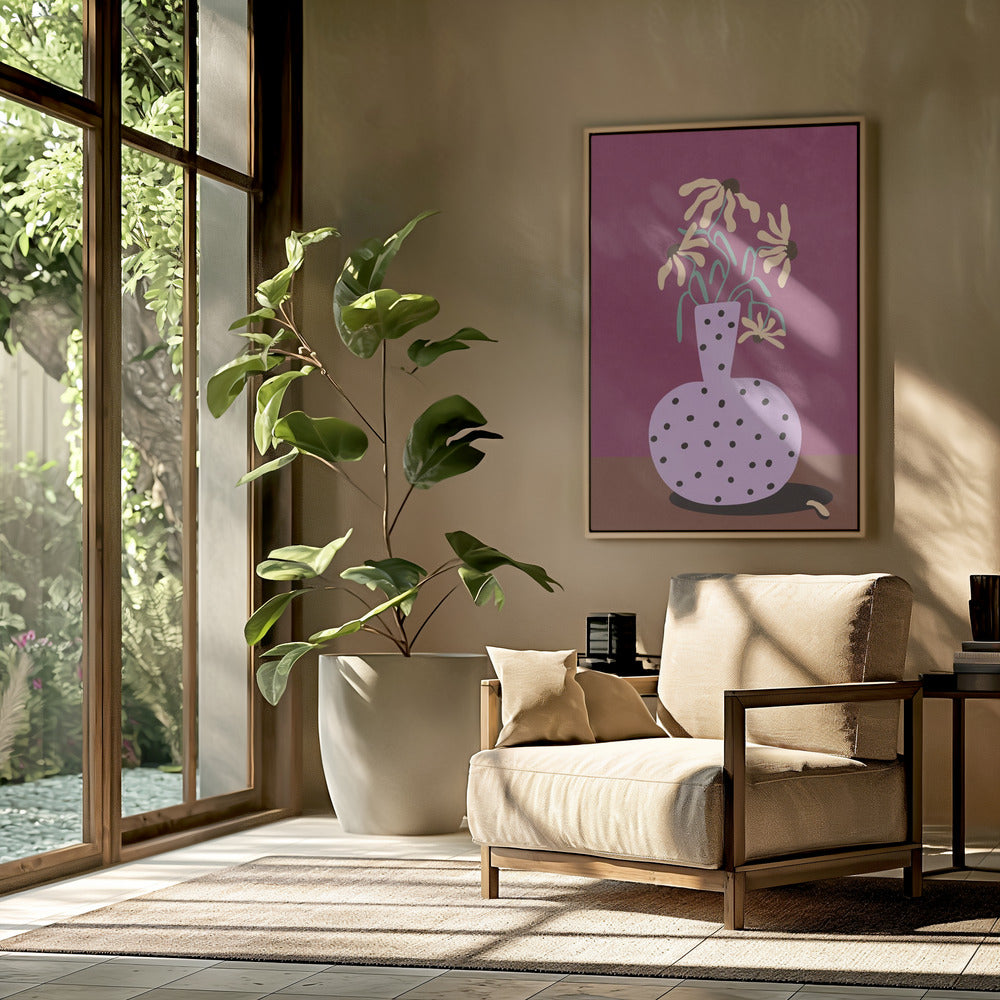 Blumen in der Vase | Poster