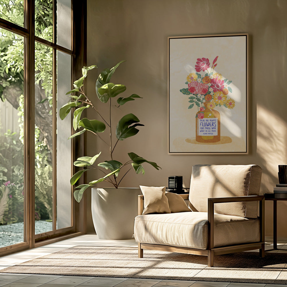 Immer Blumen | Poster