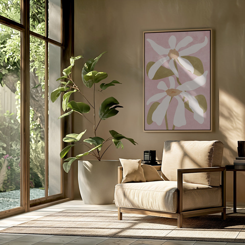 Abstrakte Blumen I | Poster