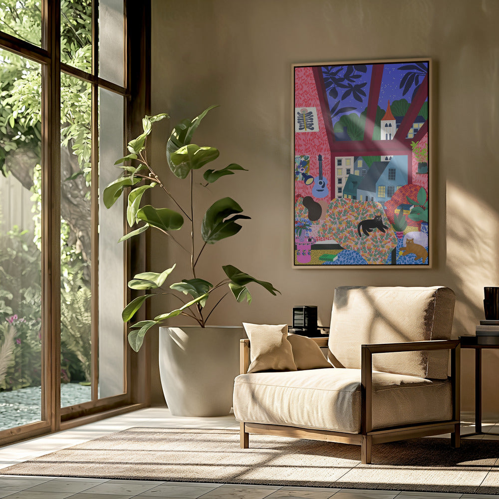 9933x14043 Din Sleeping 142 With a View.png | Poster