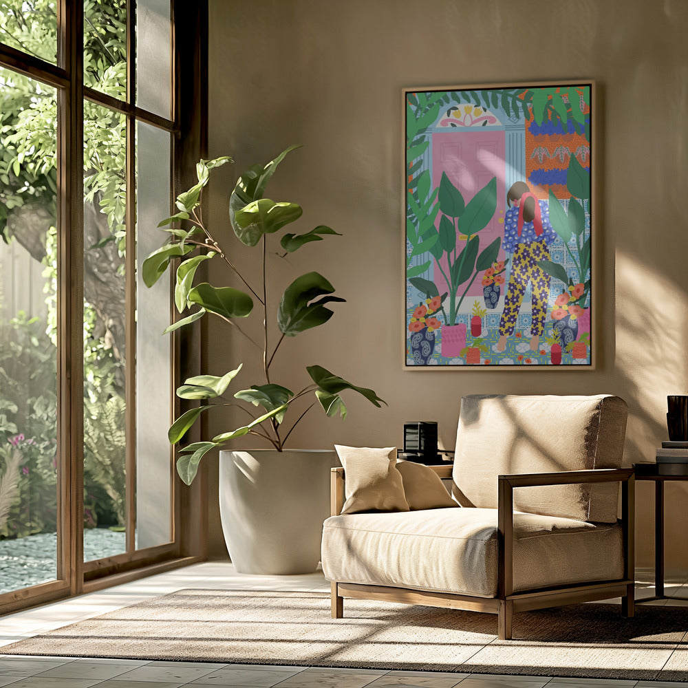 Blumenmädchen | Poster