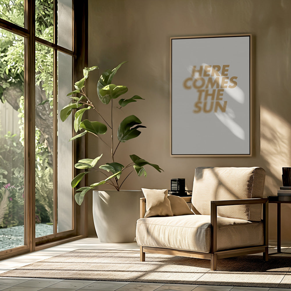 Sunlit Arrival | Poster