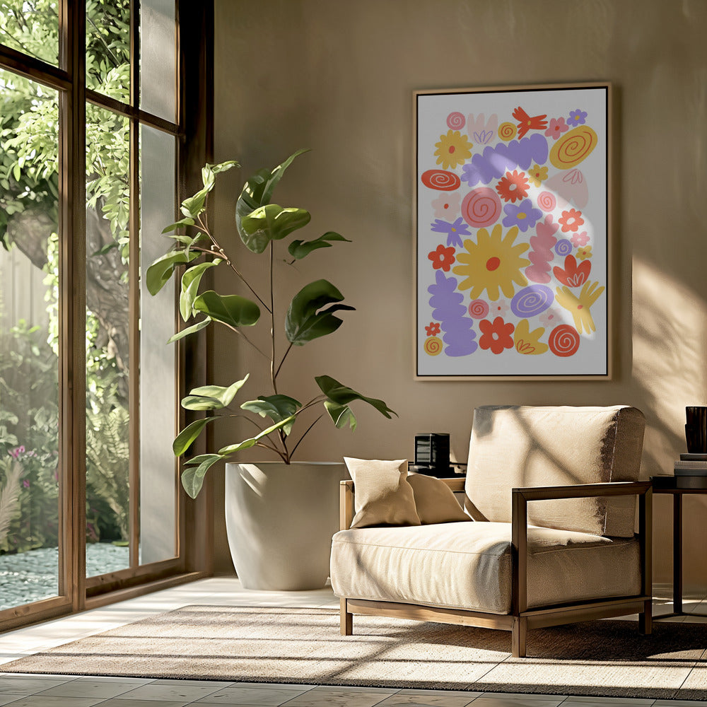 Blumenstapel | Poster