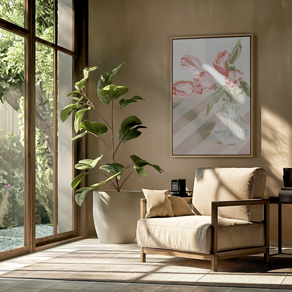 Tulpen in einer Vase | Poster