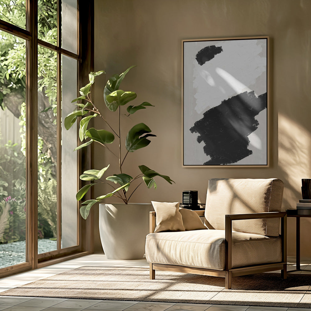 Rustic Organic Oil Painting | Poster