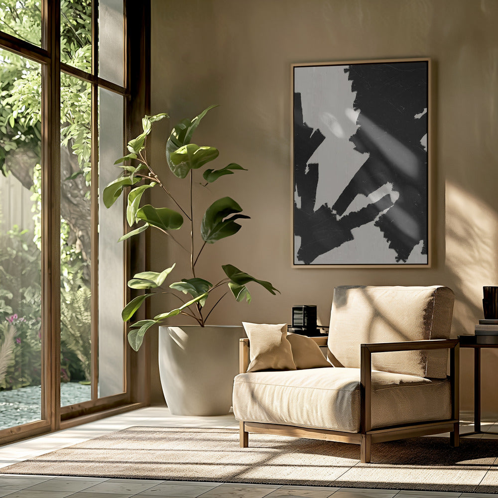 Bold Contrast Canvas | Poster