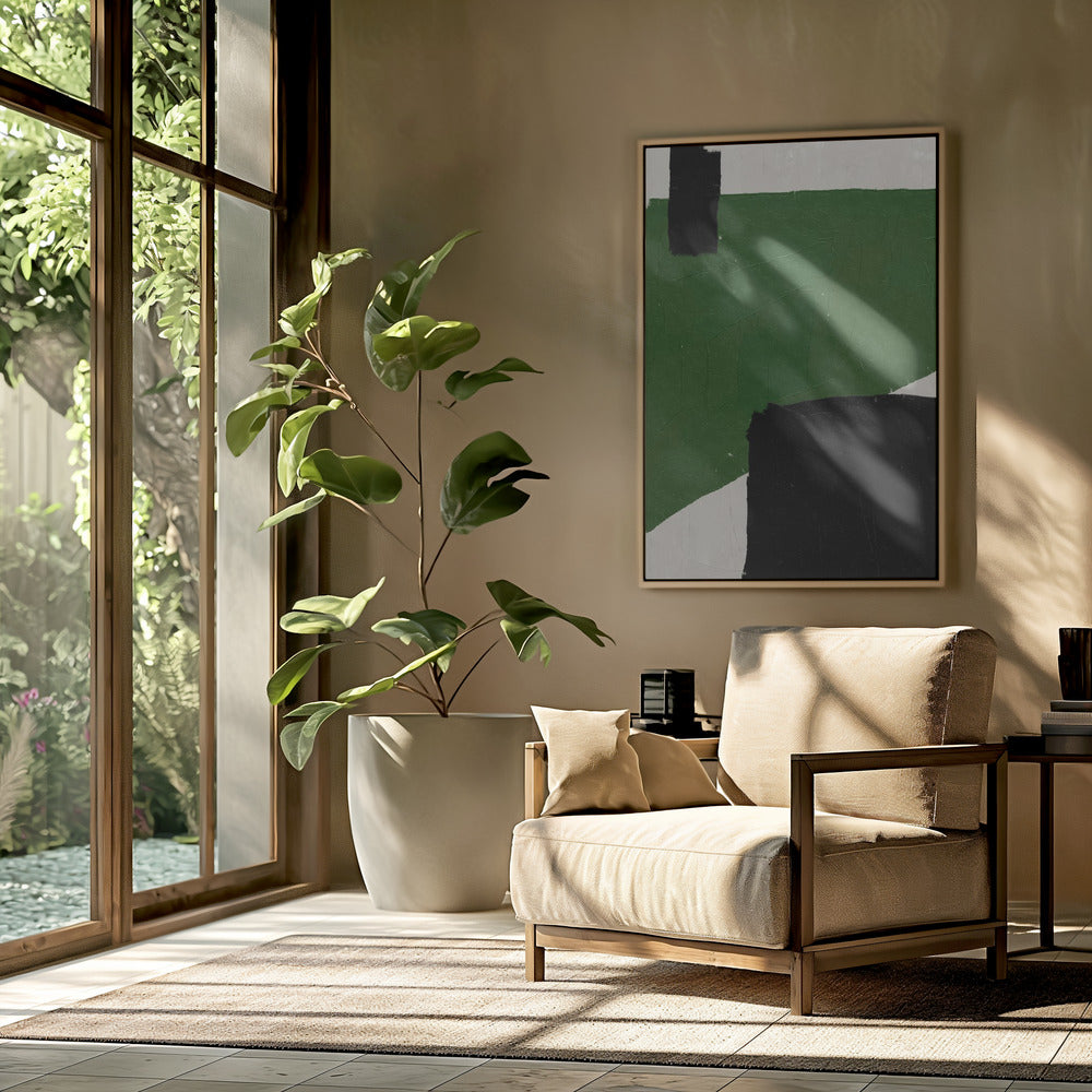 Emerald Abstraction | Poster