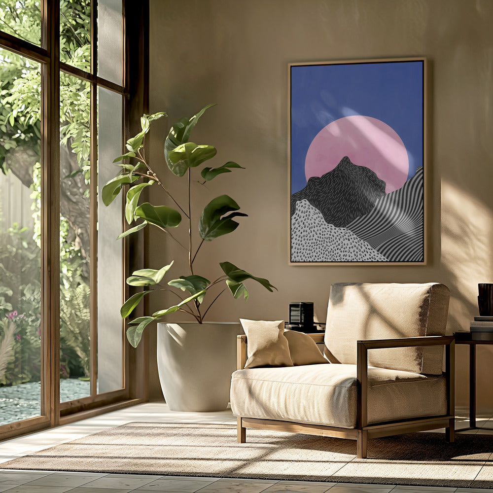 Surreale Gipfelansicht | Poster
