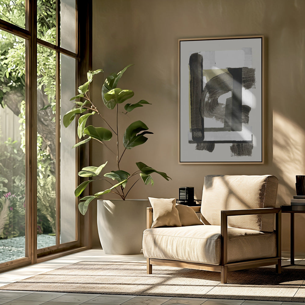 Zen Brushwork 1 | Poster