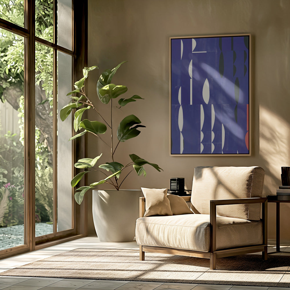 Harmonie der geometrischen Abstraktion | Poster
