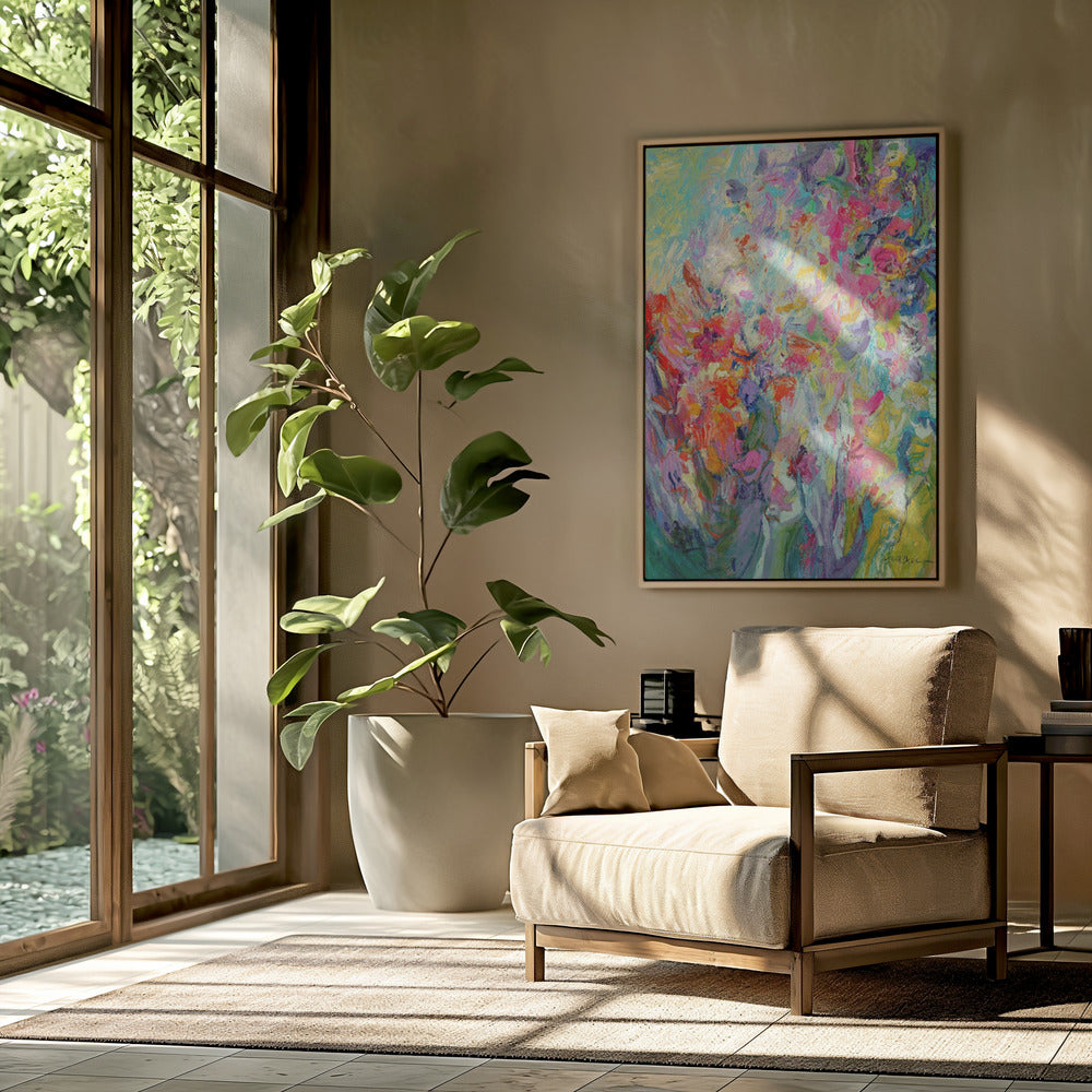 Lebendige Blumensymphonie | Poster