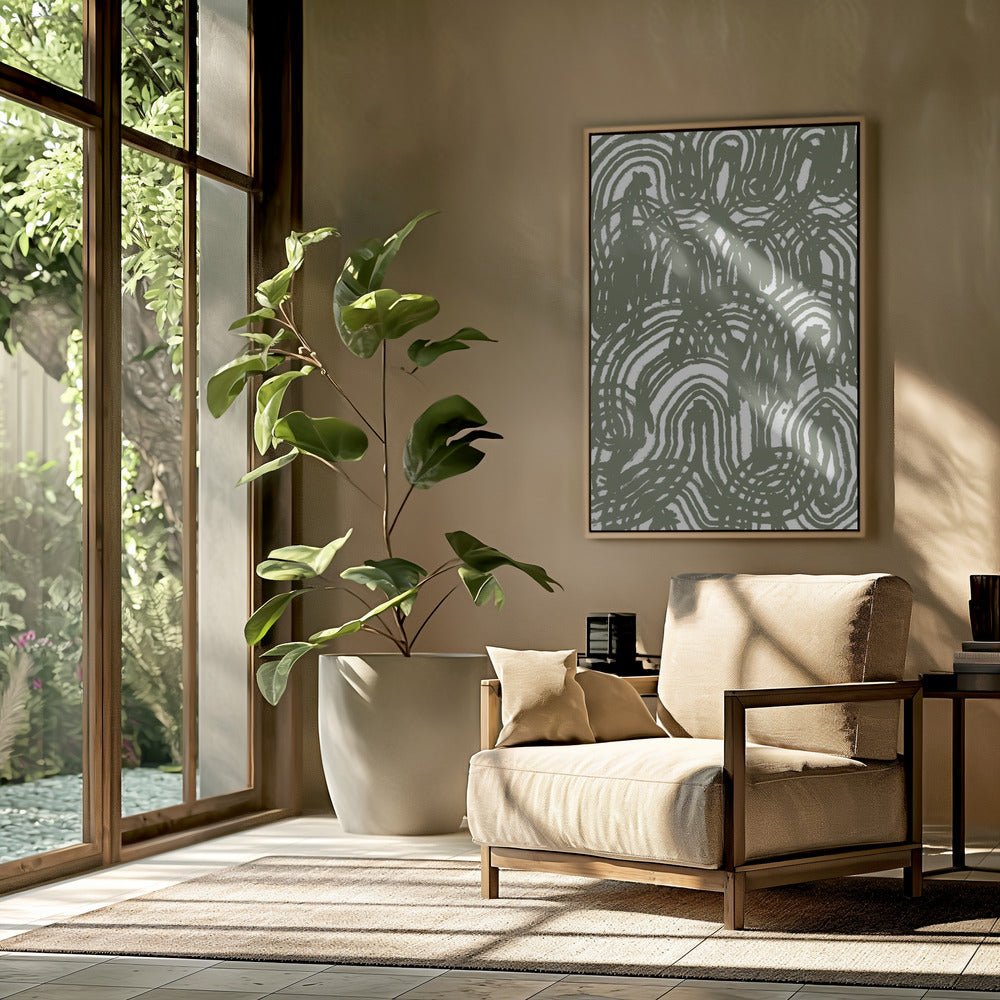 Green Pattern | Poster