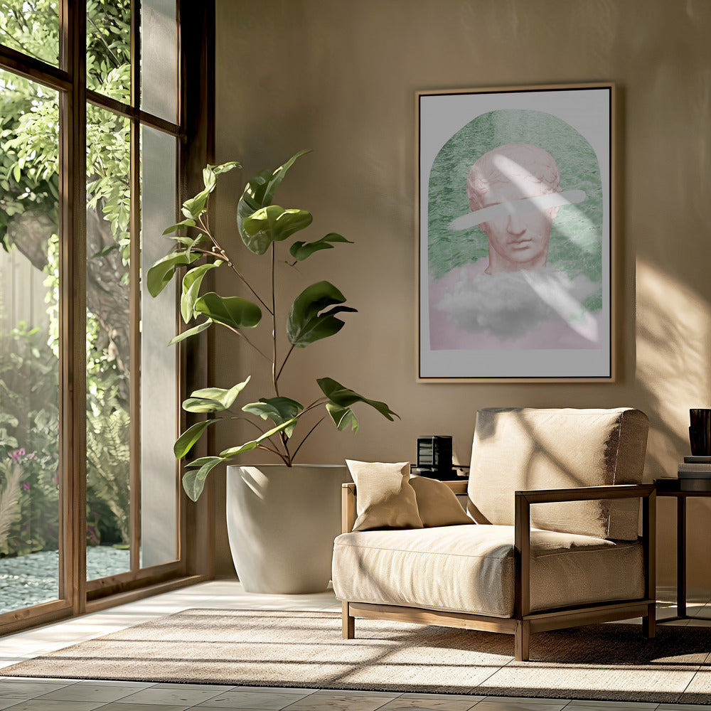 Antike Statue surreales Verhältnis 2x3 | Poster