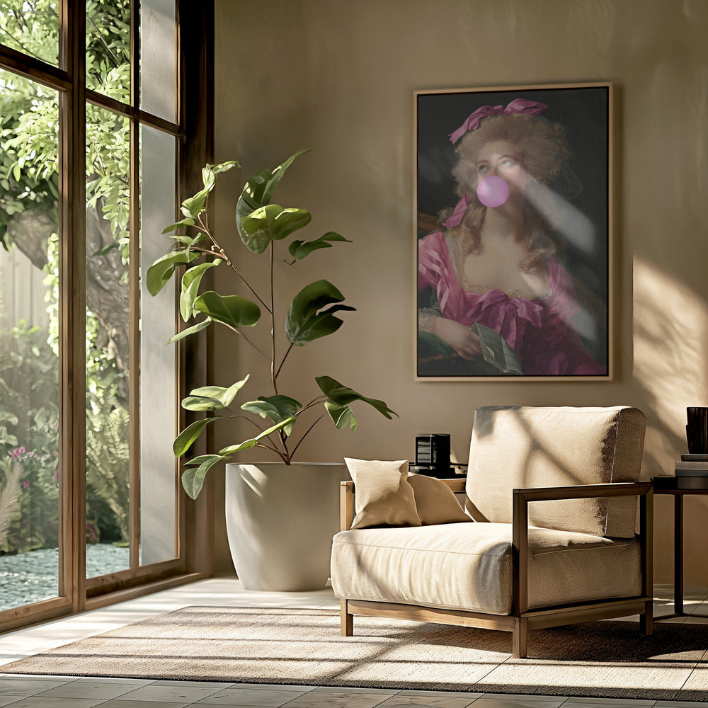 Bubblegummadame Pink Kopie 2 | Poster