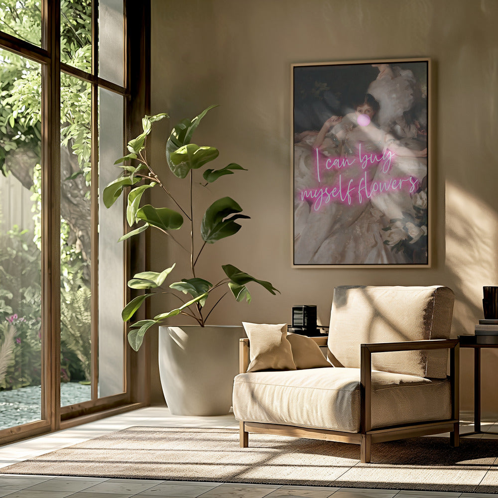Kaufe mir selbst Blumen6 Ratioiso | Poster