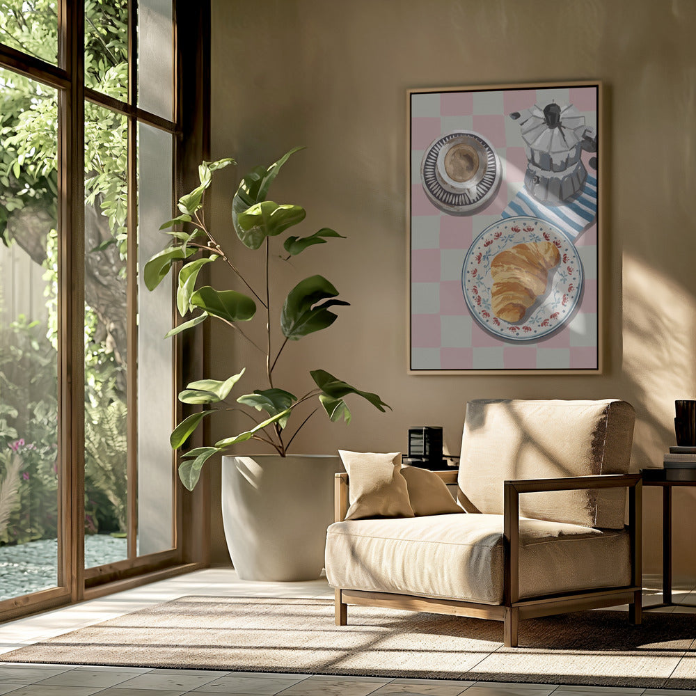 Französisches Frühstücksverhältnis 2x3 | Poster
