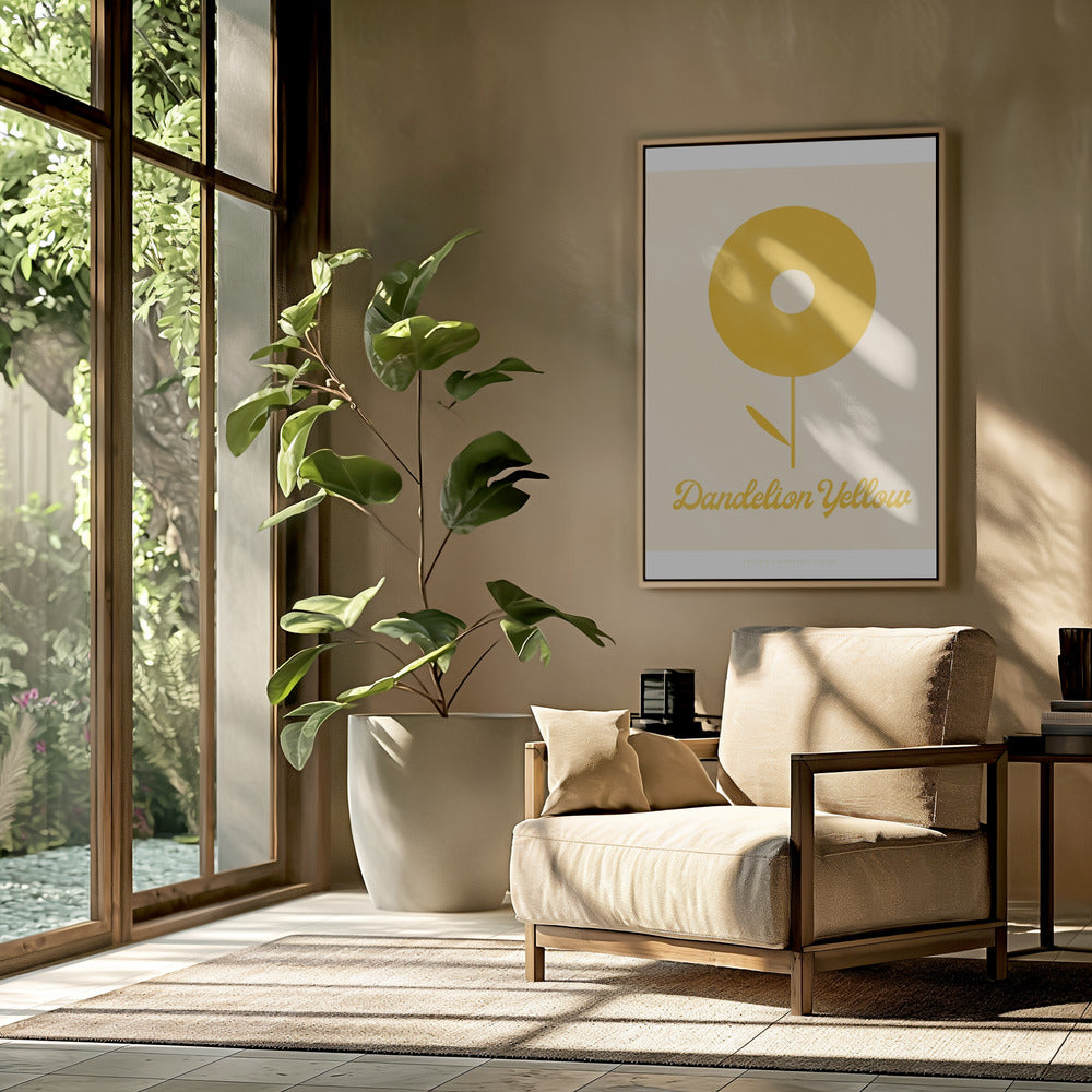 Pandc Löwenzahngelb Kopie | Poster