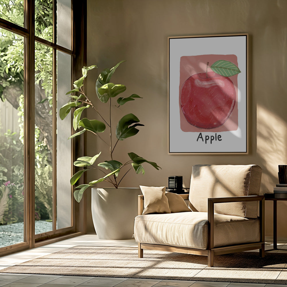 Roter Apfel | Poster