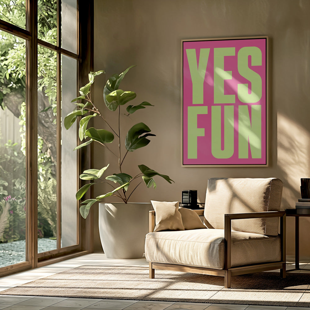Bold Neon Positivity | Poster