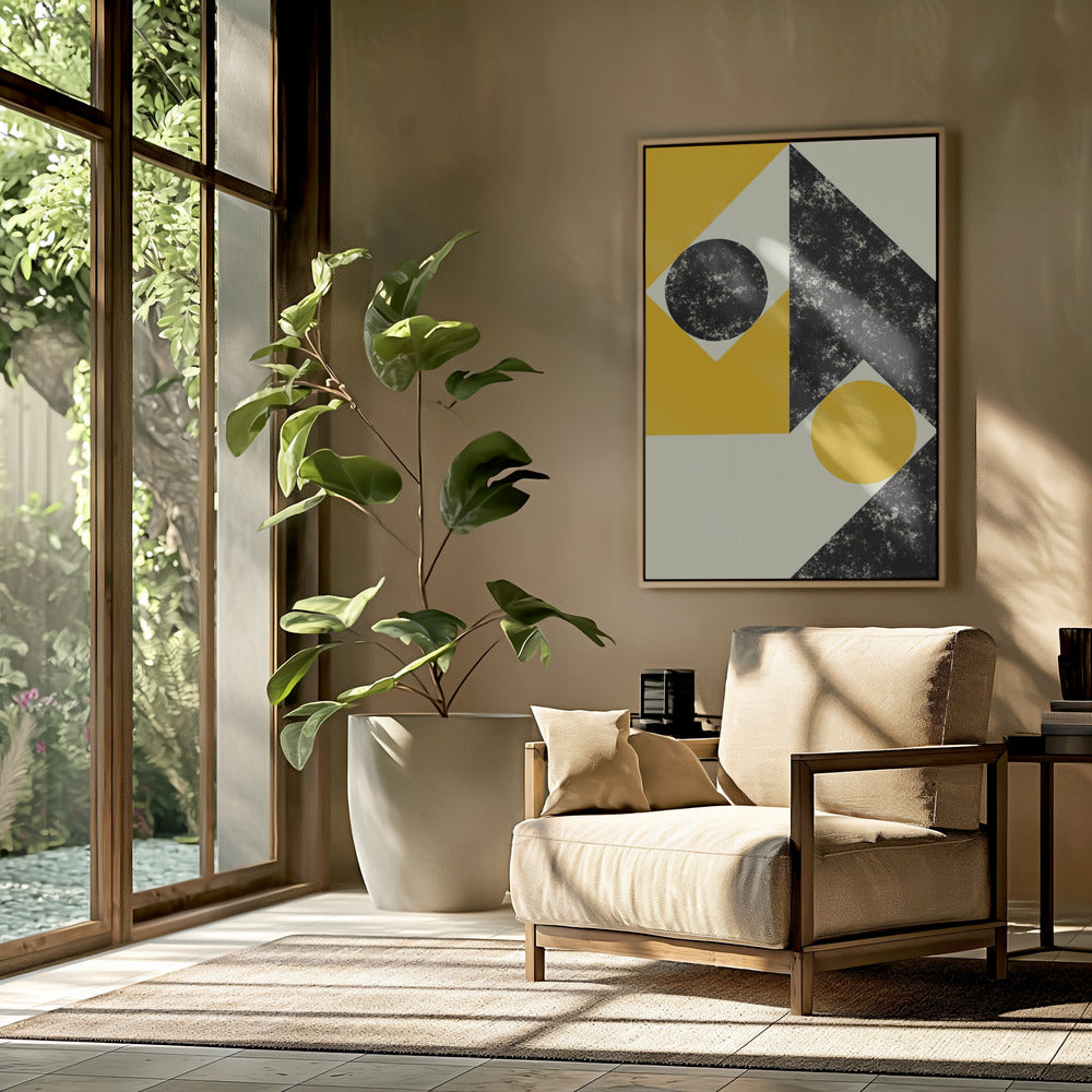 Kräftige geometrische Formen | Poster