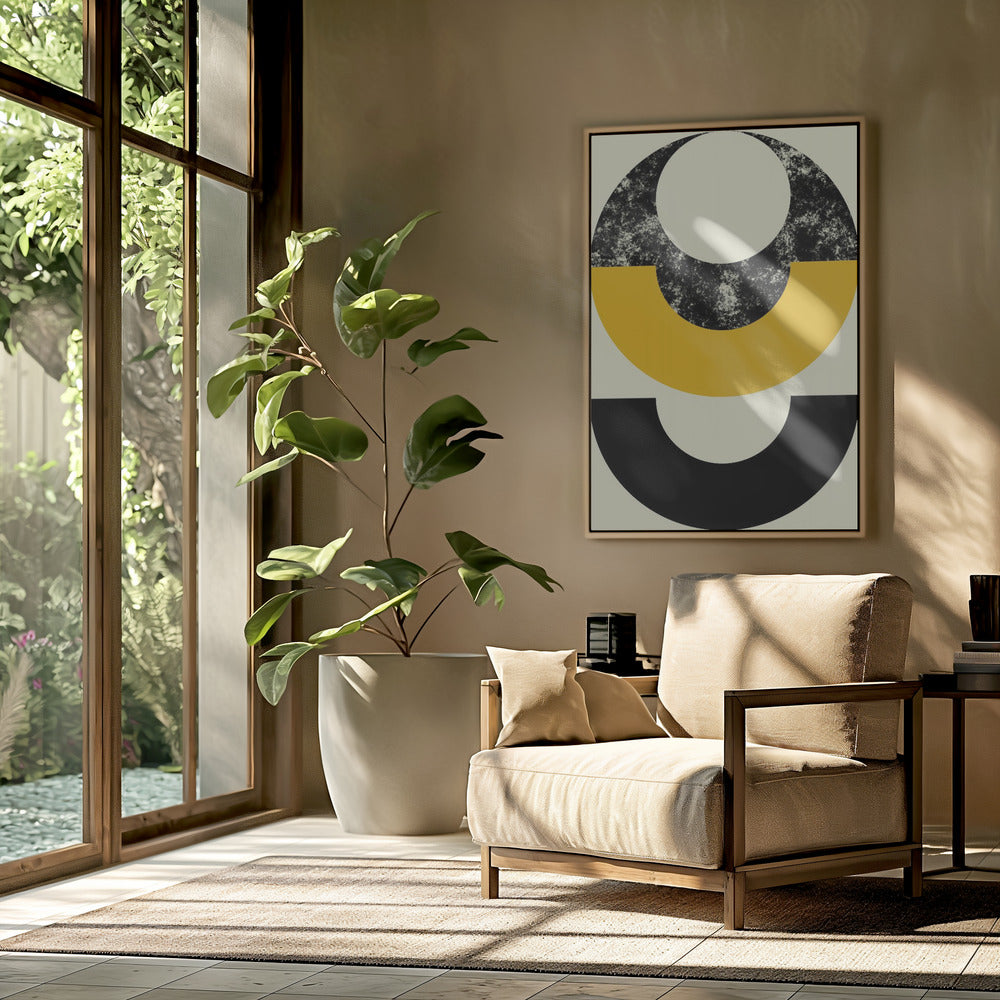 Symmetrische Sonnenfinsternis | Poster