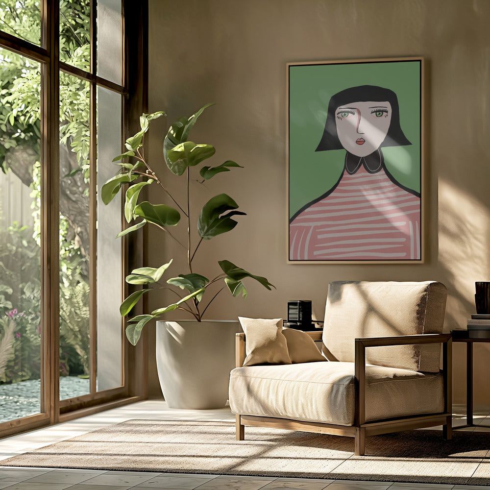 Nice lady | Poster