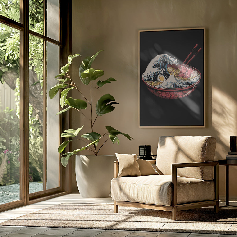 Große Ramen-Welle | Poster