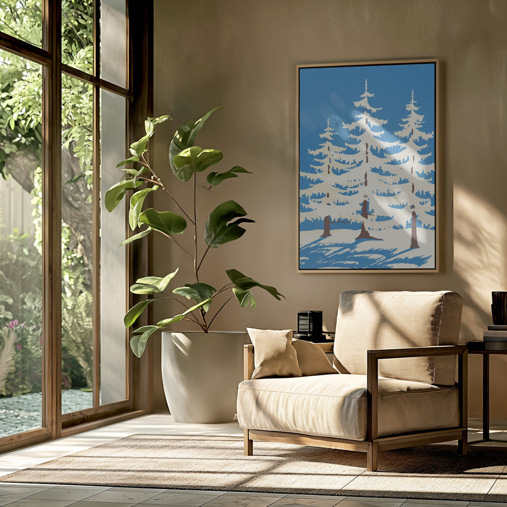 Harzer Winterbäume | Poster