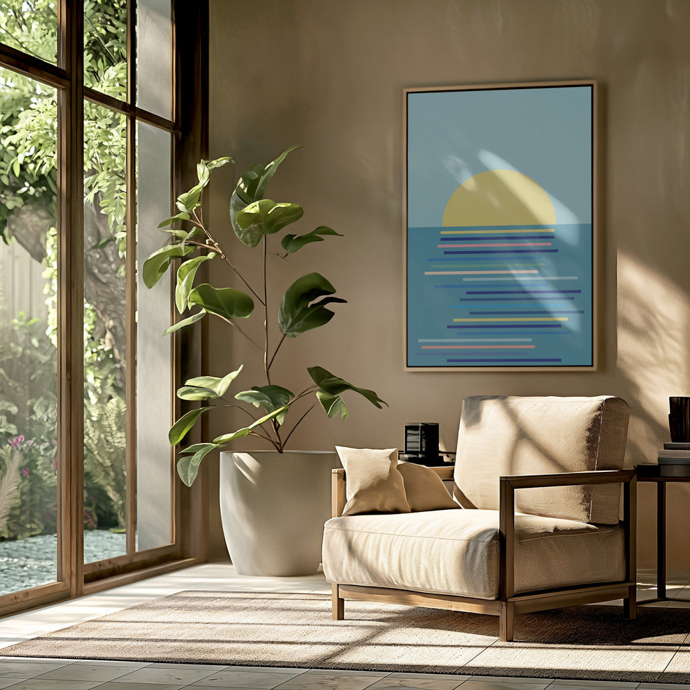 Sunrise In Ahrenshoop | Poster