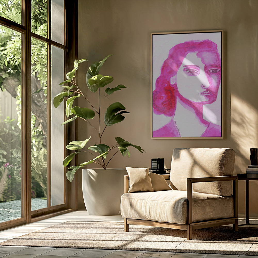 Ich bin eine Frau in Pink | Poster