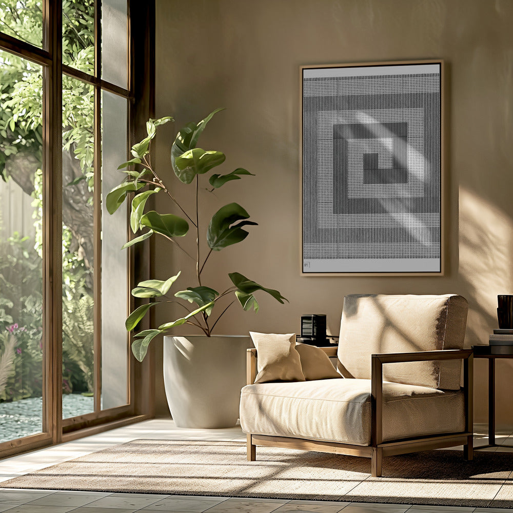 Muster Stoff inspiriert 2b | Poster