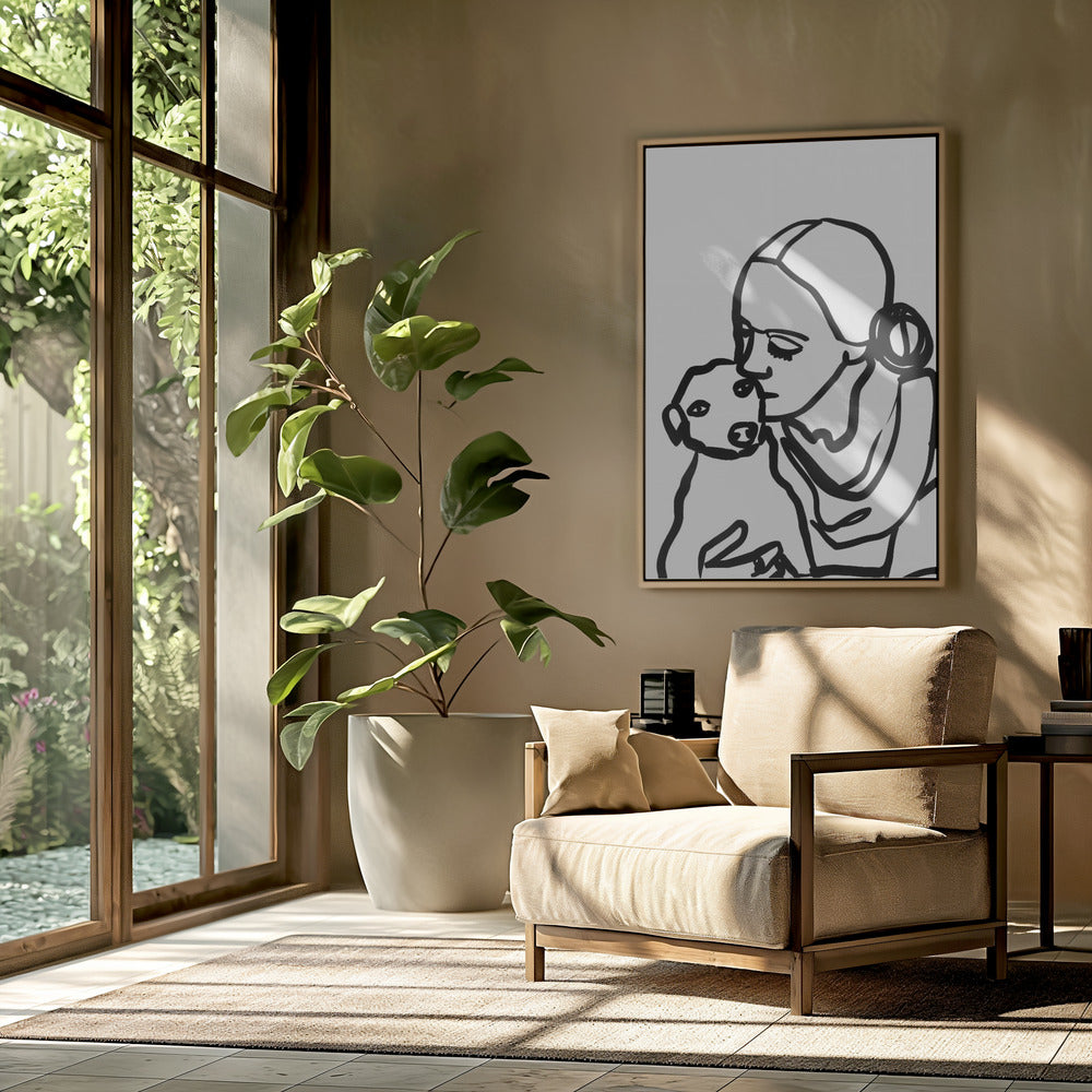 Hunde lieben | Poster