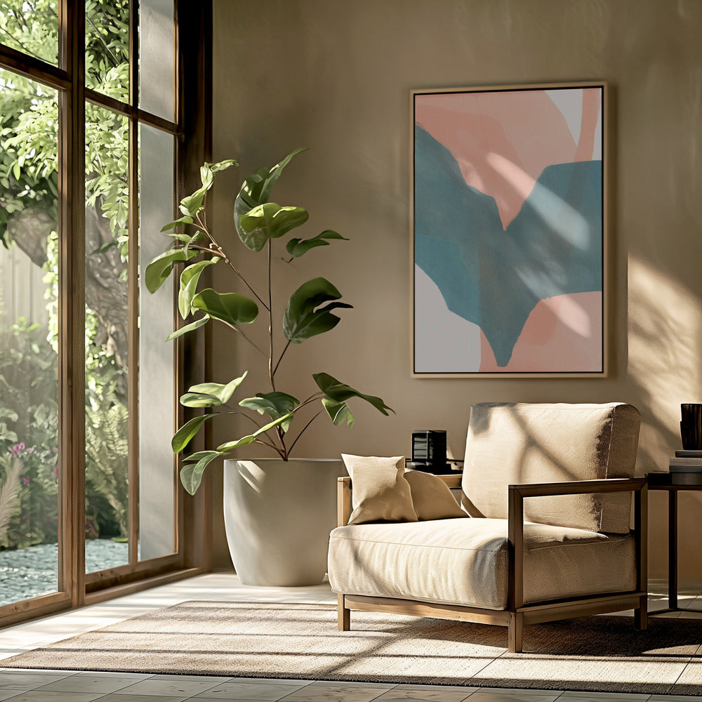 Abstrakte Landschaft 1 | Poster