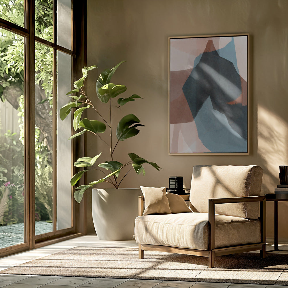 Abstrakte Landschaft 4 | Poster