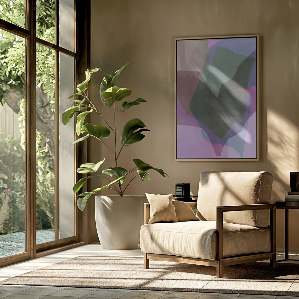 Abstrakte Landschaft 5 | Poster