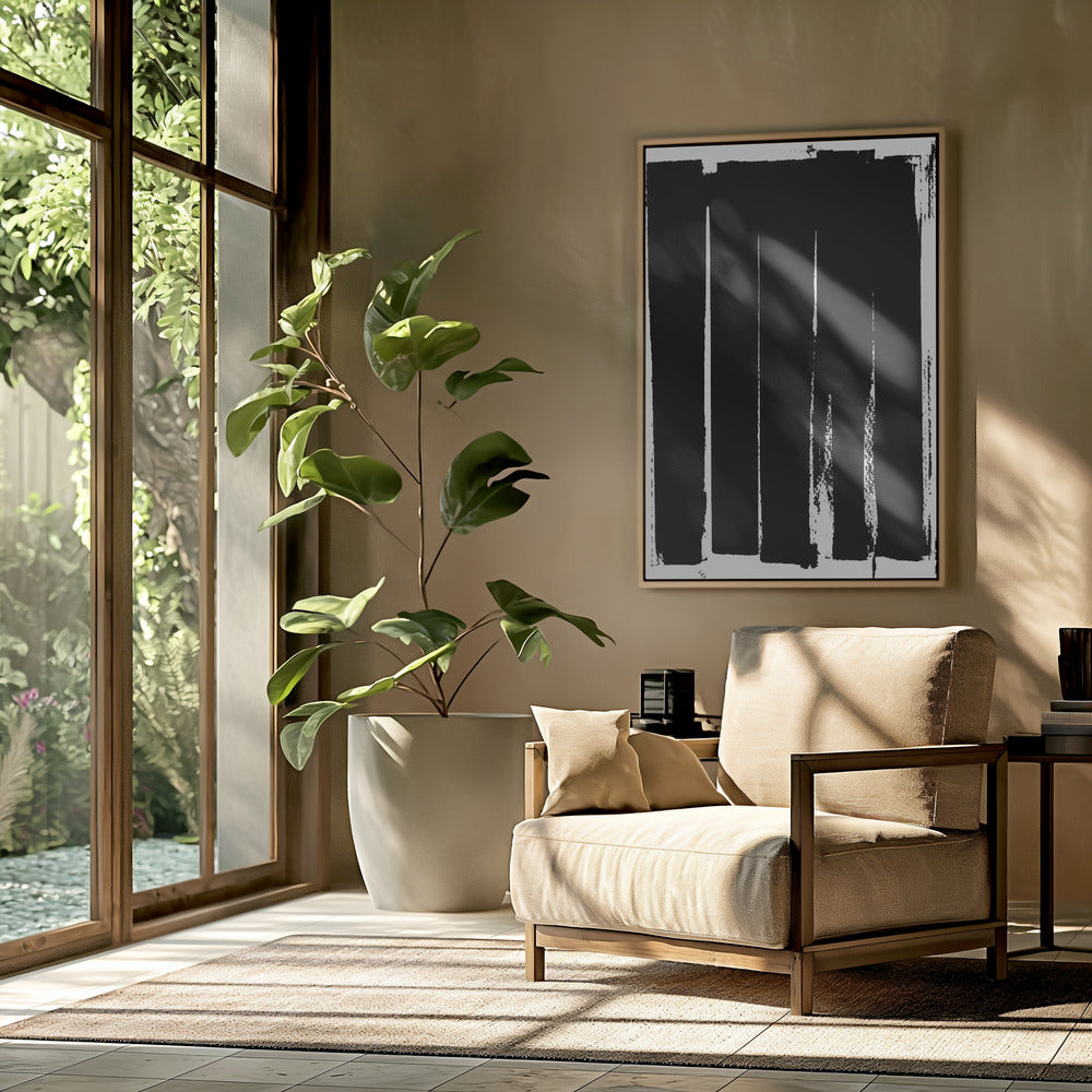 Schwarzer Stretch 2 | Poster