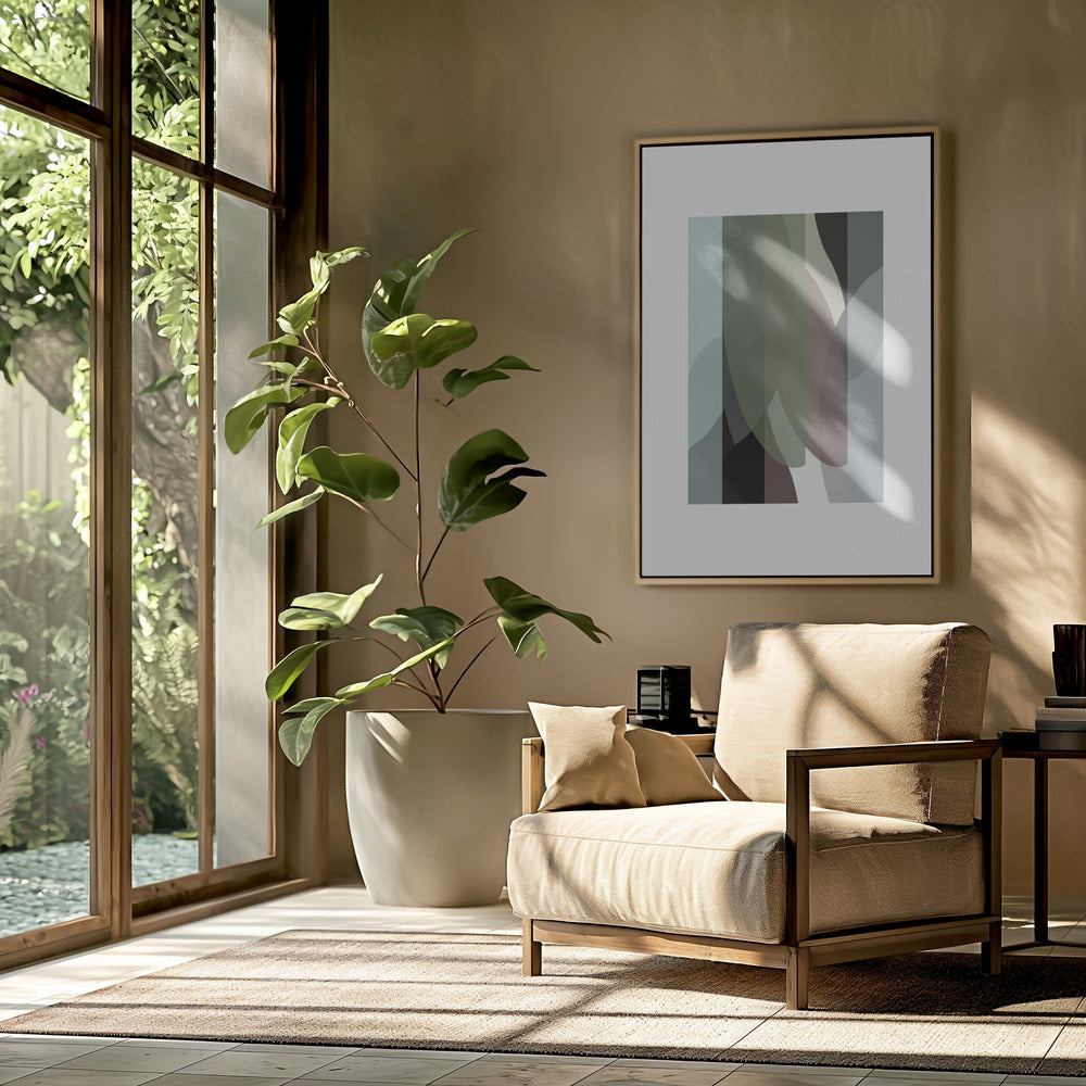 Abstract Shapes Art Print No 4 | Poster