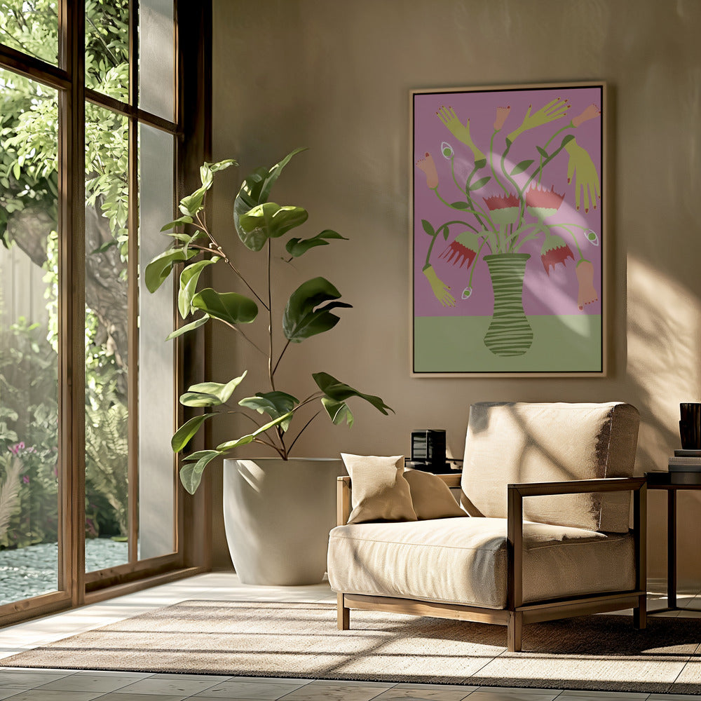 Die seltsame Vase | Poster