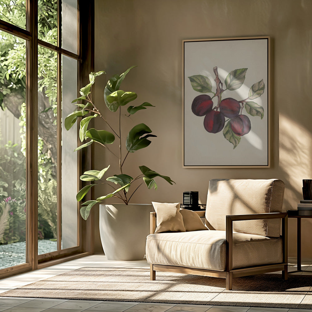 Vintage fruit collection | Poster
