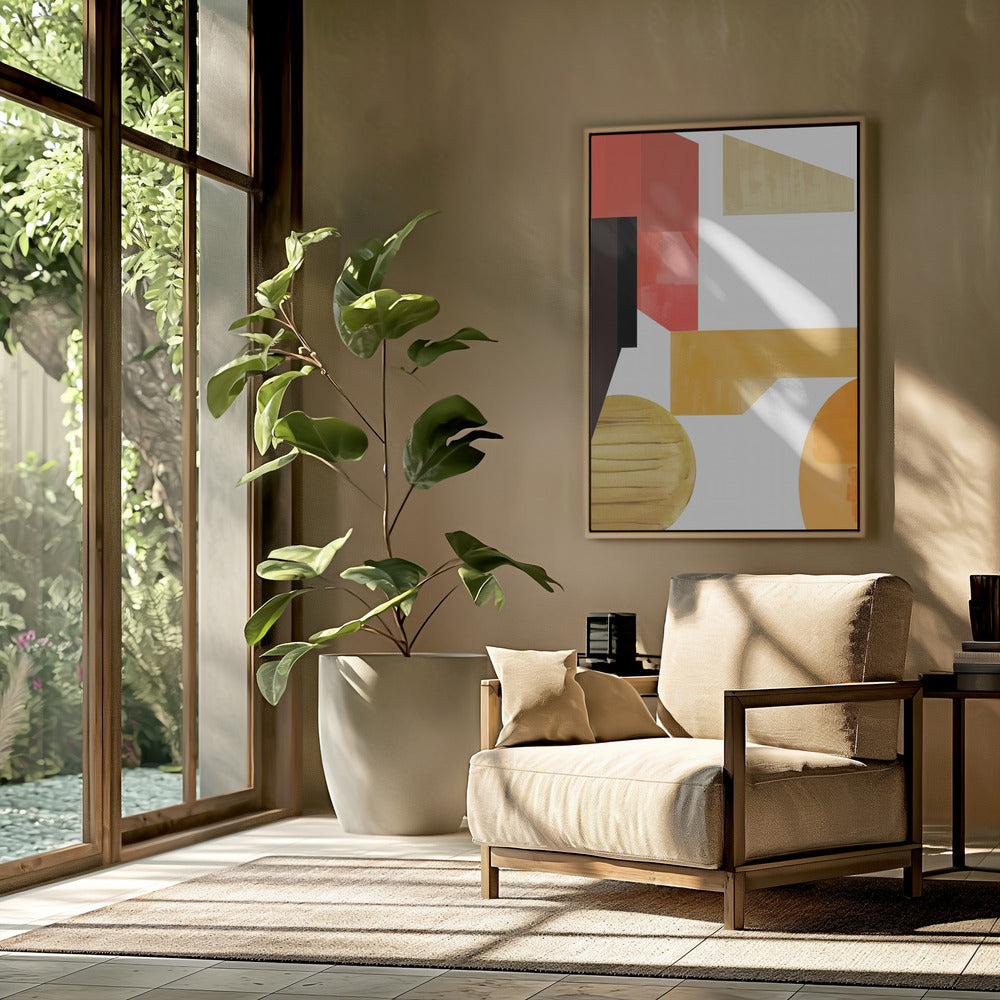 Geometrische Wärme Nr. 3 | Poster