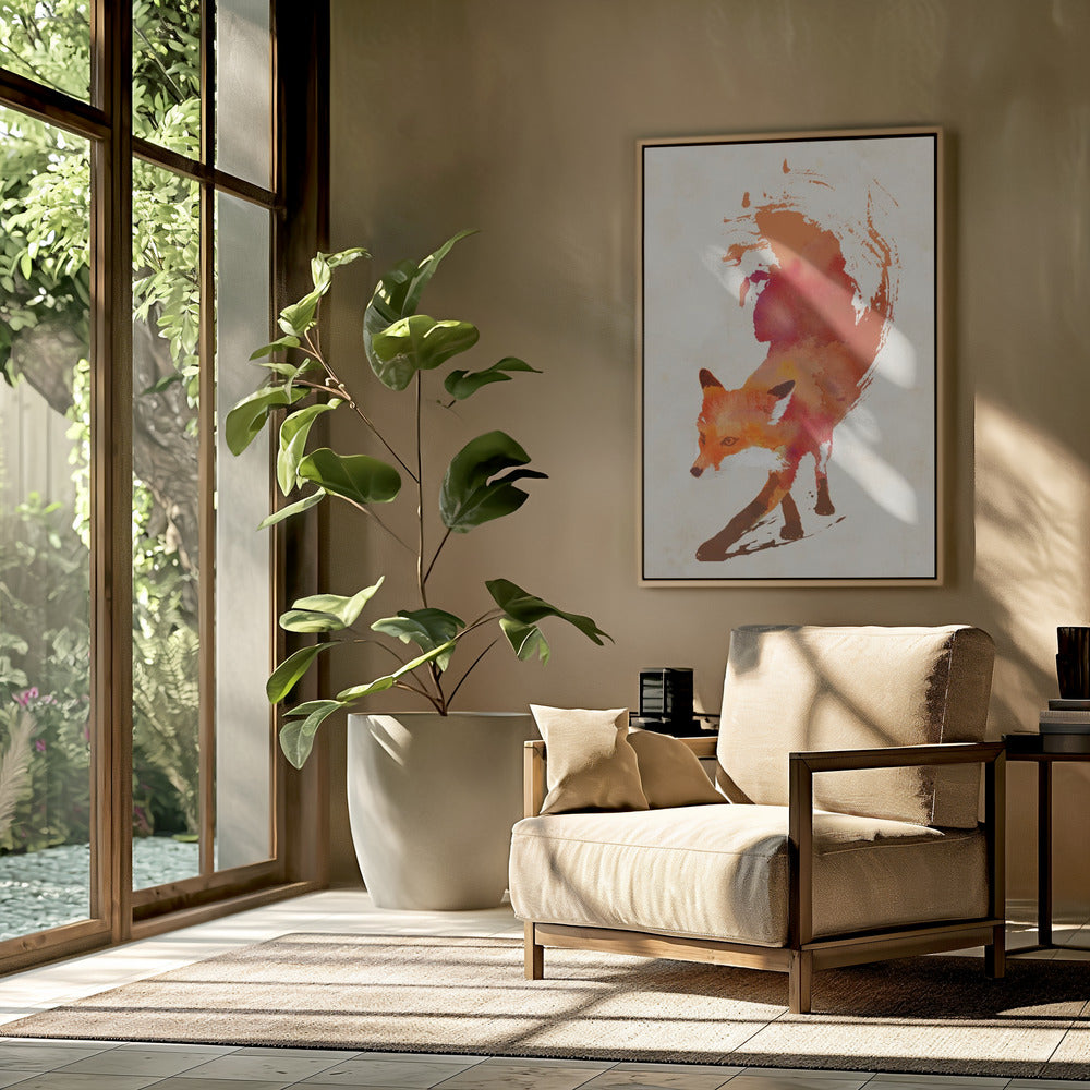 Feuriger Fuchstanz | Poster