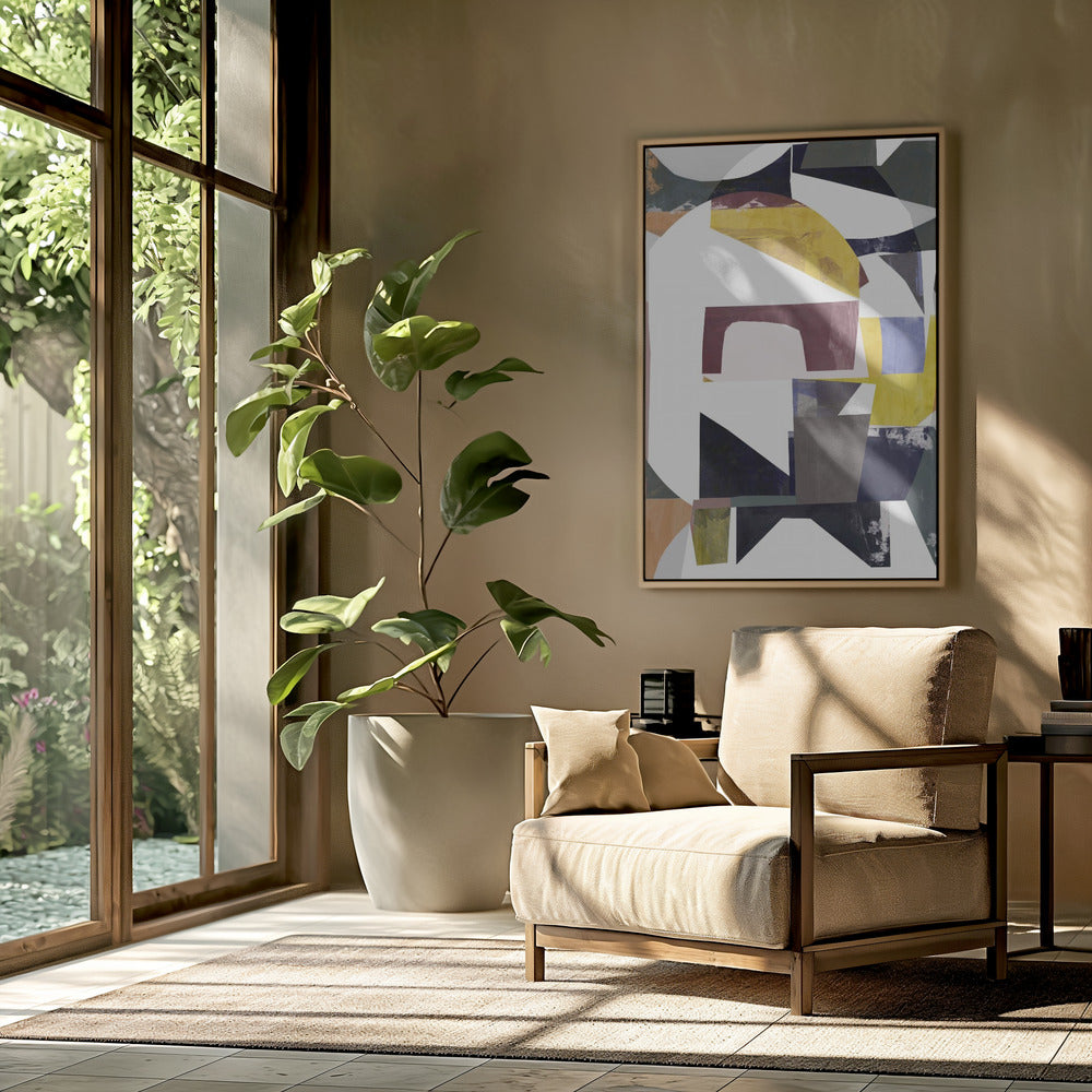Abstract Cut Outs No 1 | Poster