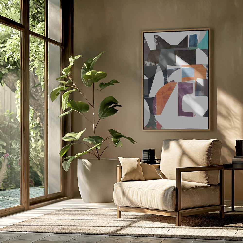 Abstract Cut Outs No 3 | Poster