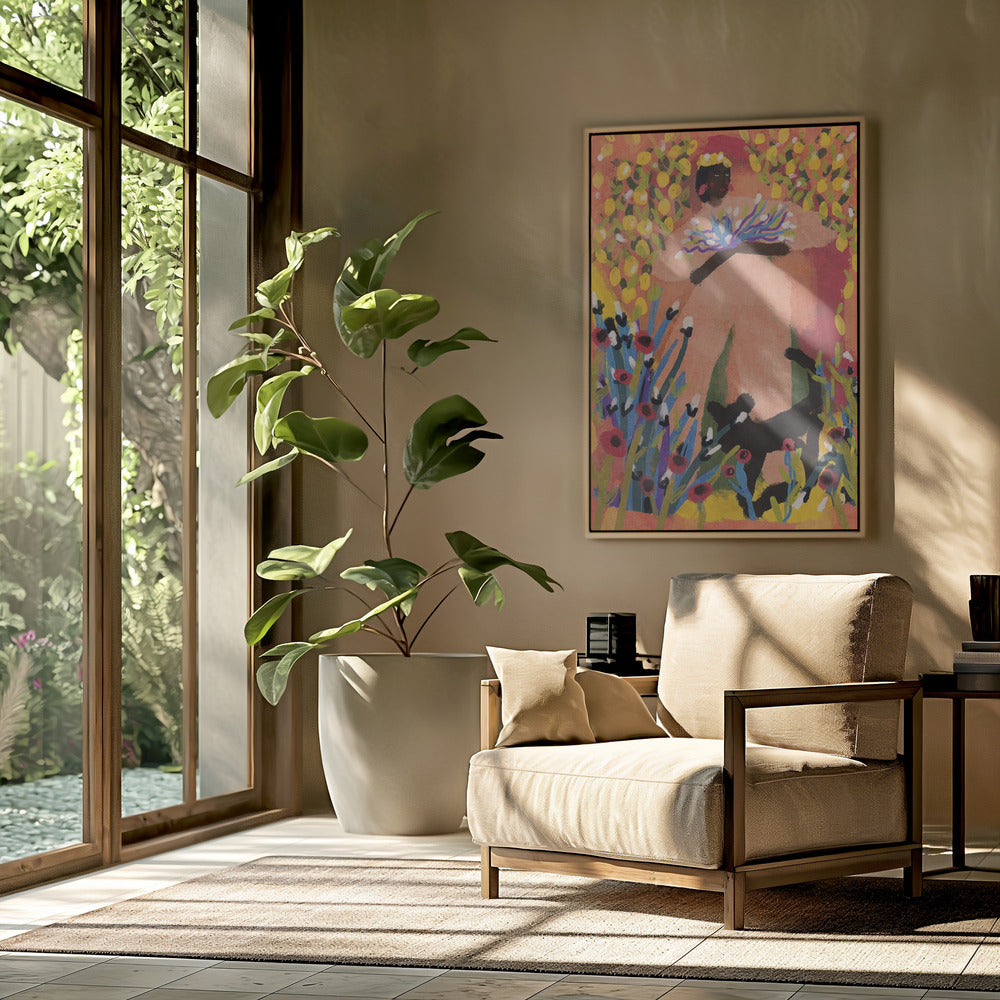 My lemon garden | Poster