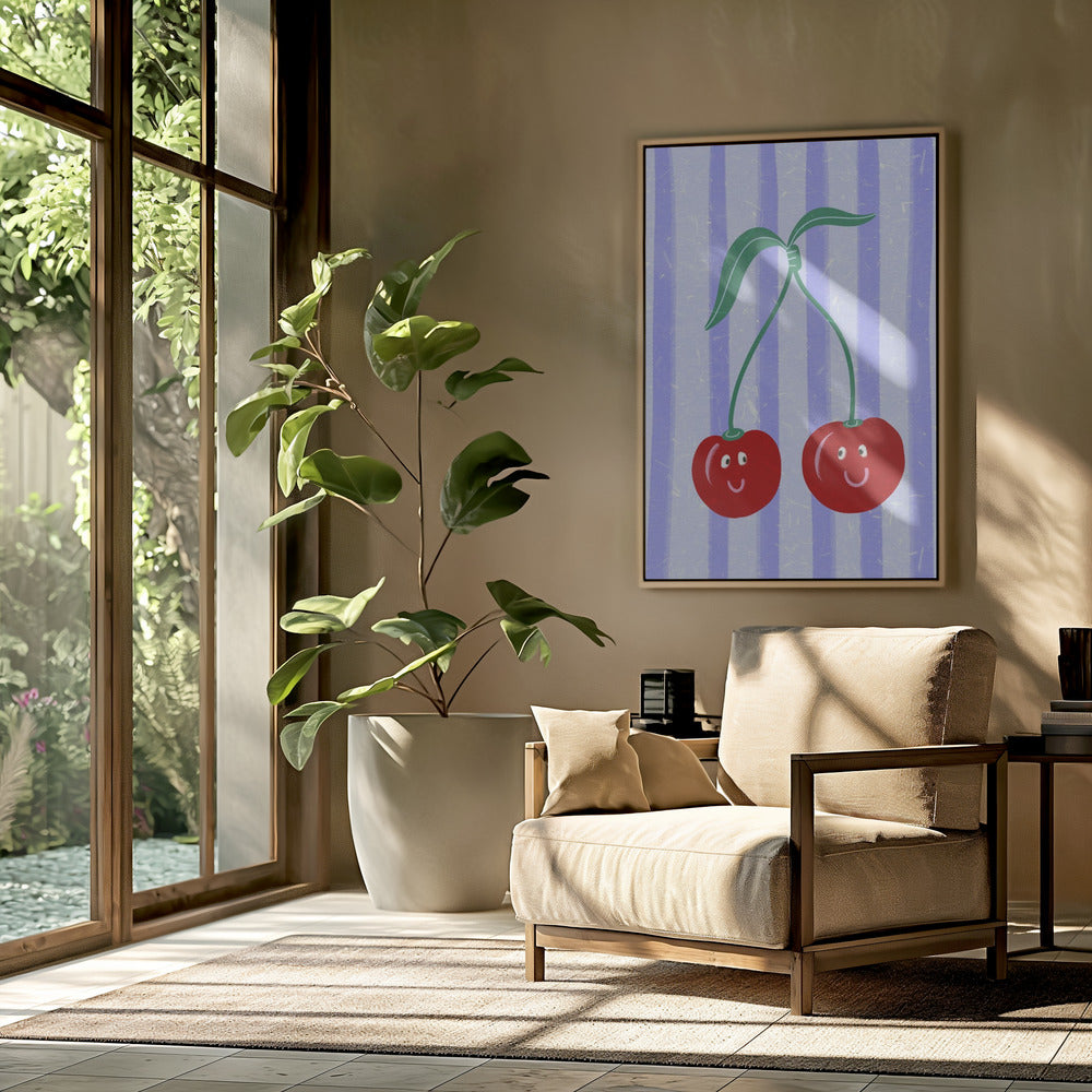 Hello cherries | Poster