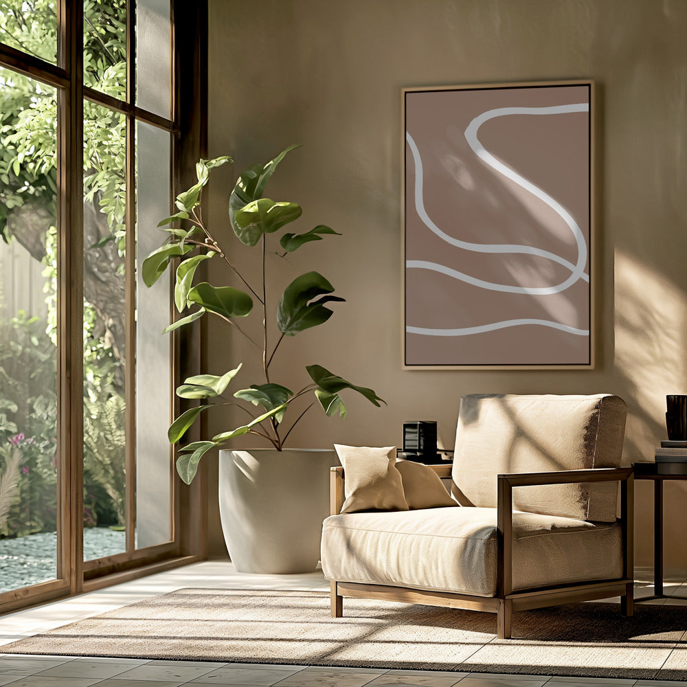 Abstract Mocha | Poster