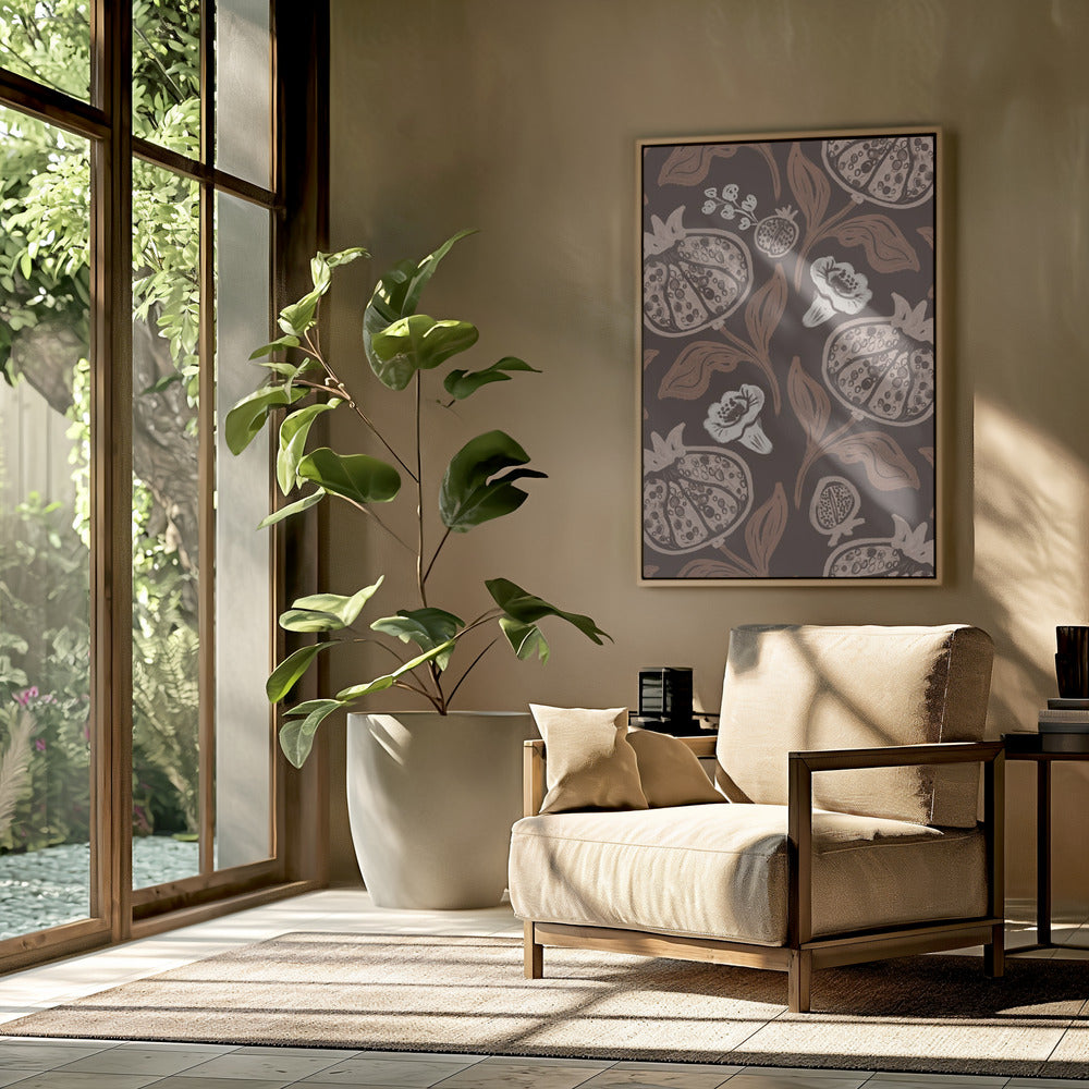 Pomegranates Pattern | Poster