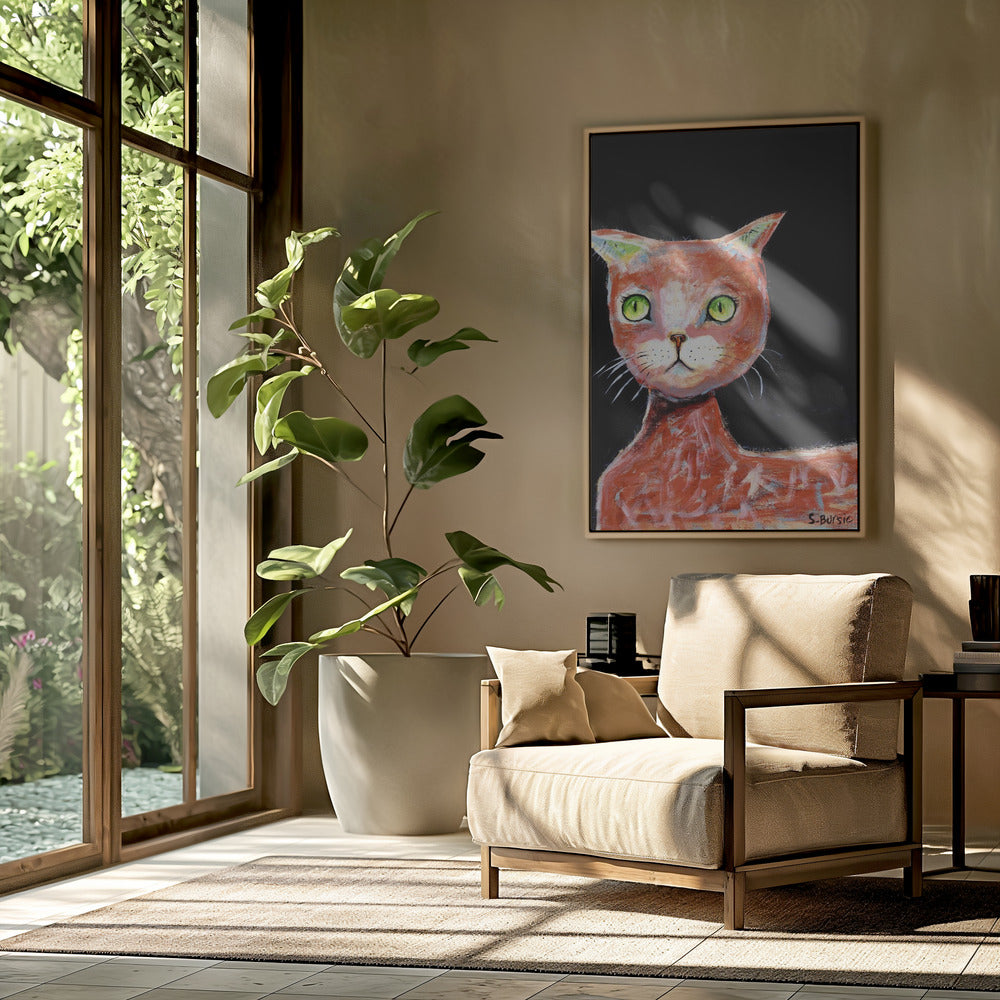 The Red Cat | Poster