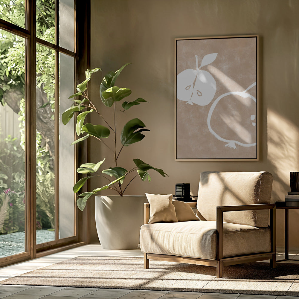 Obst-Silhouetten | Poster